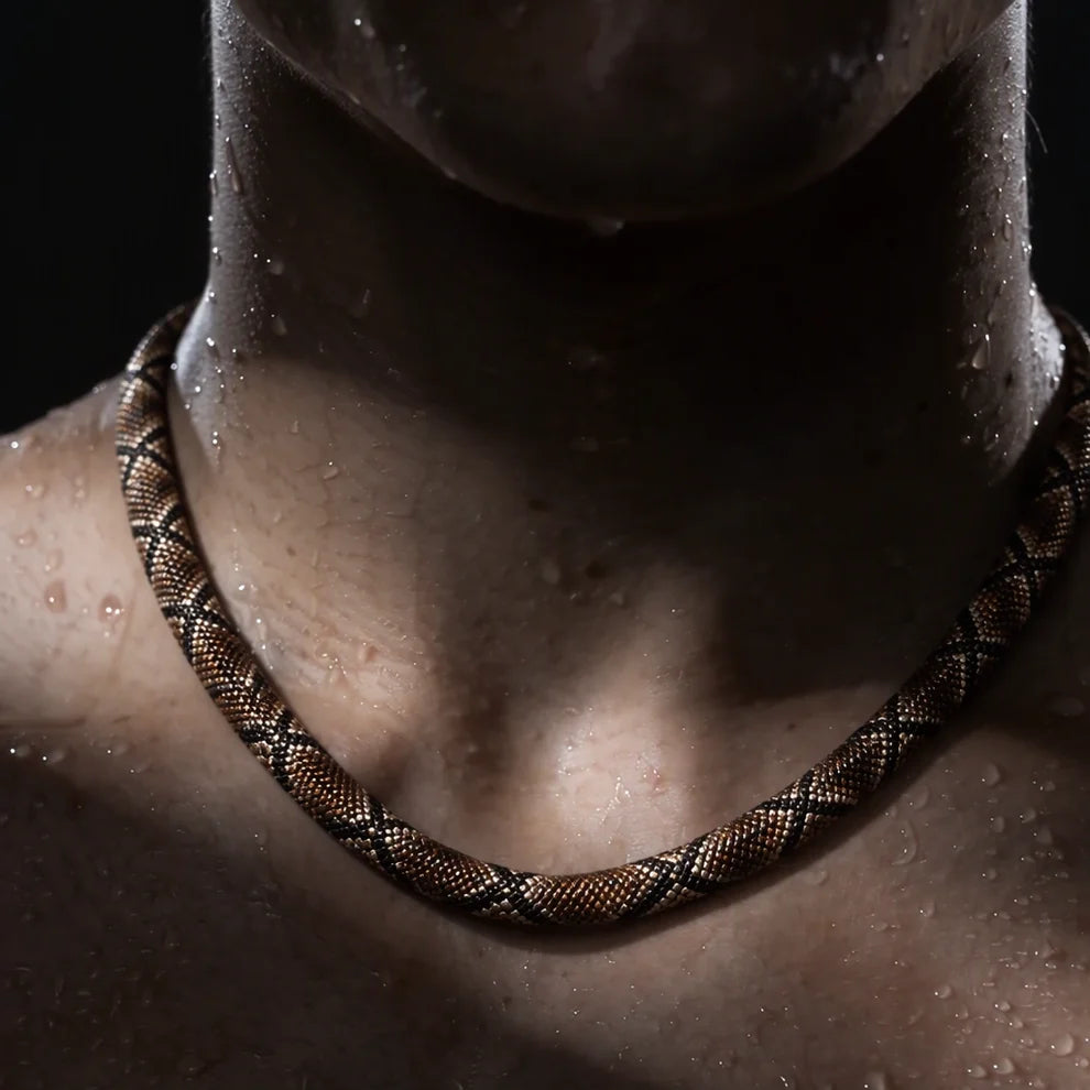 Snakelace Collar Viral Serpiente