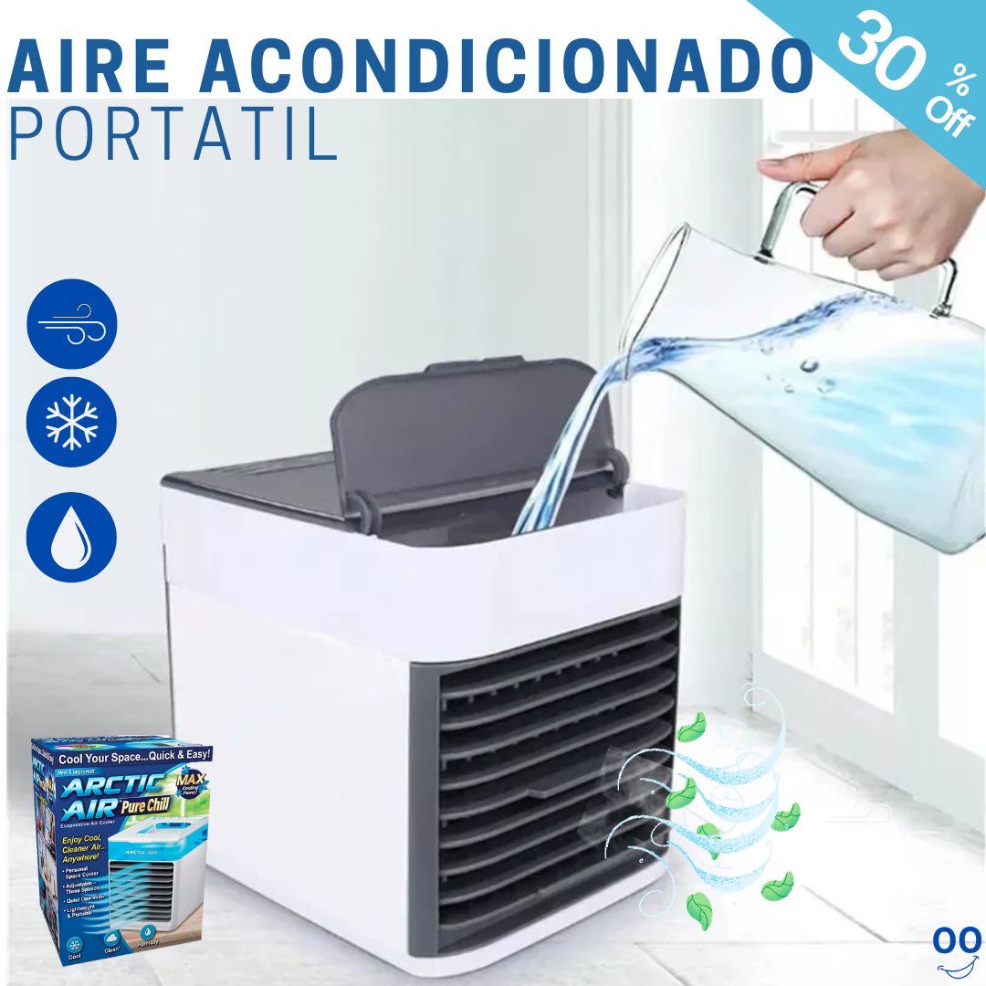 SuperAir - Enfriador de Aire Portátil de Hielo 💦