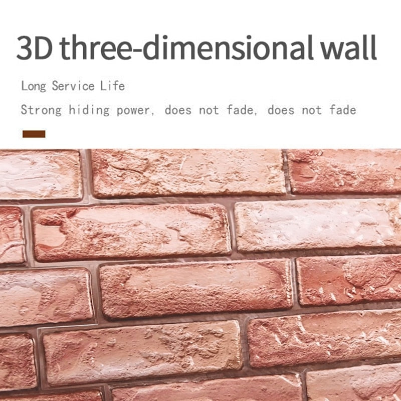 Bril - Pegatina de ladrillo 3D para pared