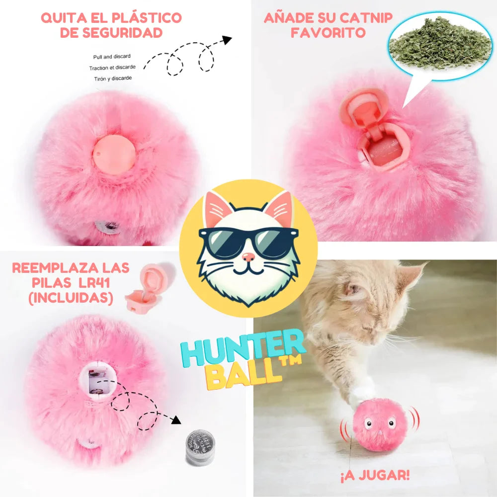 HunterBall™ Juguete Pelota para Gatos