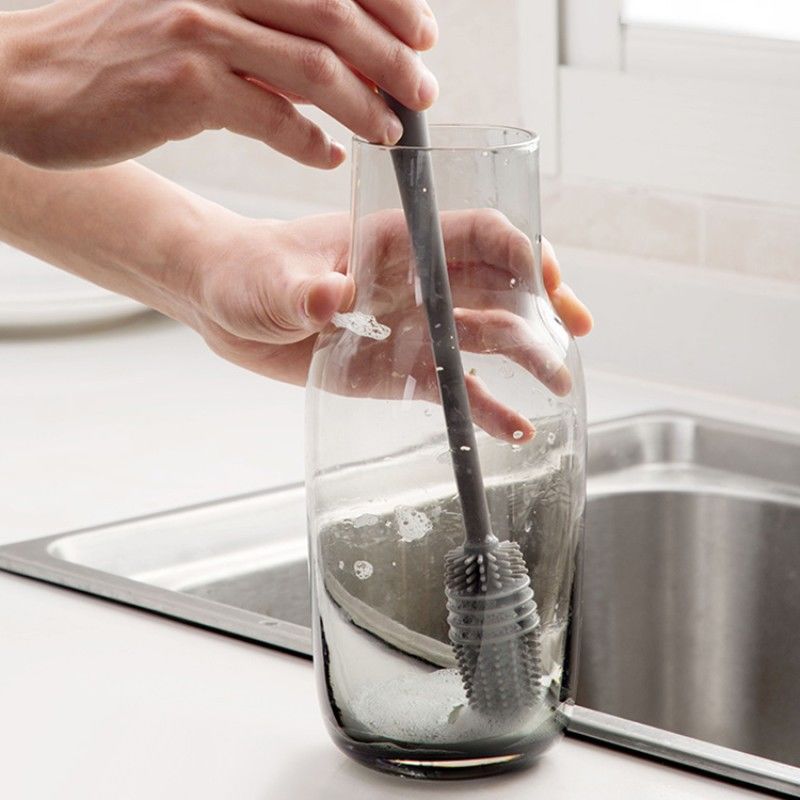 Crub - Cepillo de silicona para la limpieza de vidrio