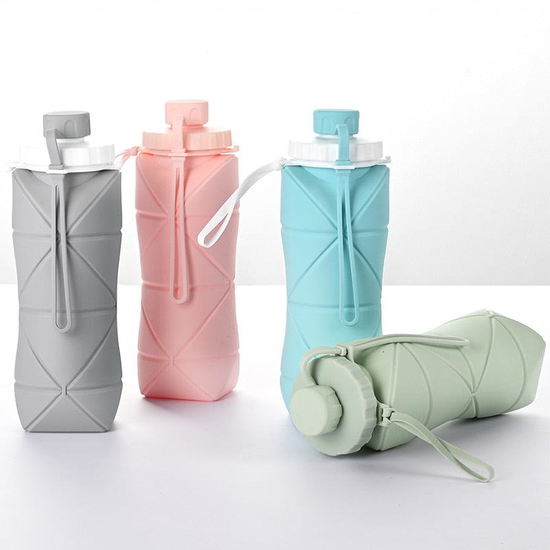 Fild - Botella de agua plegable para el aire libre