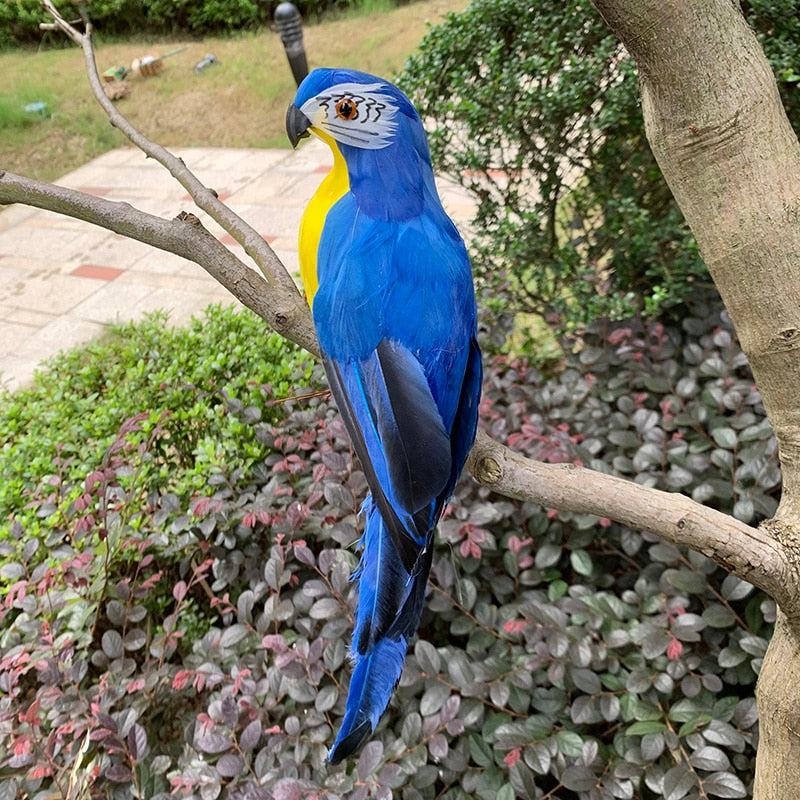 Cimo - Figurilla de loro para decoración de jardín