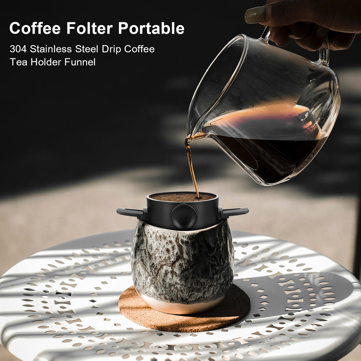 Pert - Filtro de café plegable y portátil