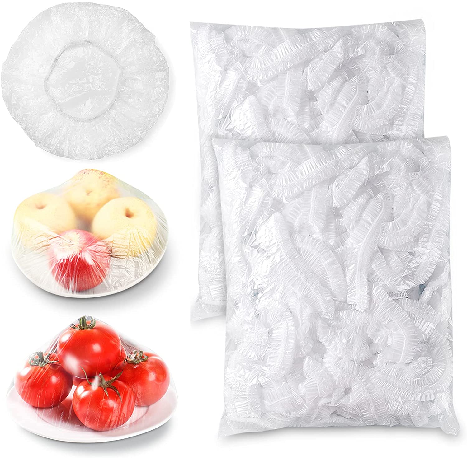 Difu - Envoltorio de plástico desechable para alimentos (100pcs)