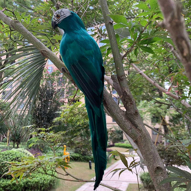 Cimo - Figurilla de loro para decoración de jardín