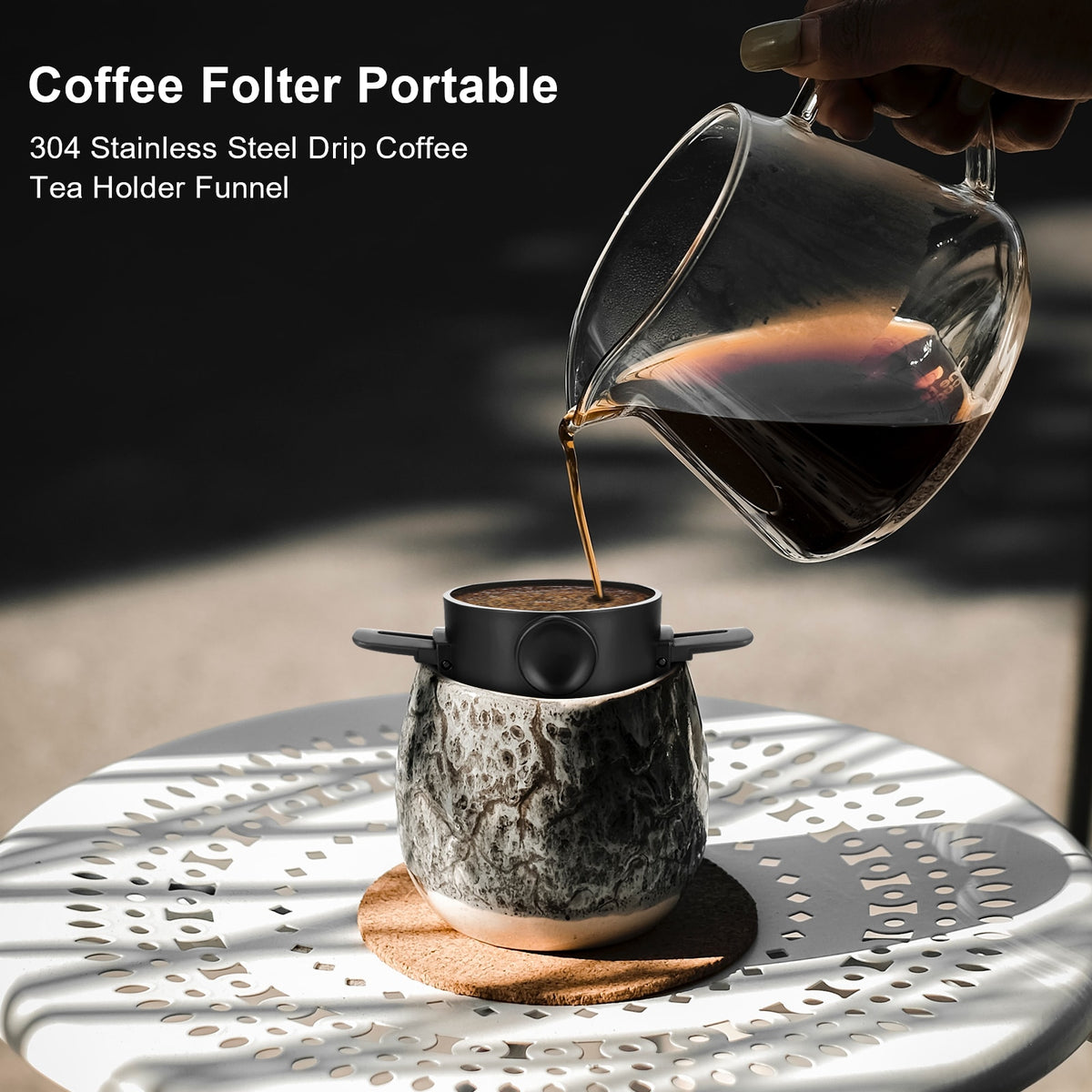 Pert - Filtro de café plegable y portátil