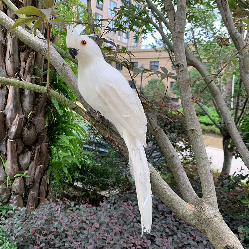 Cimo - Figurilla de loro para decoración de jardín