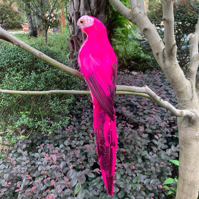 Cimo - Figurilla de loro para decoración de jardín