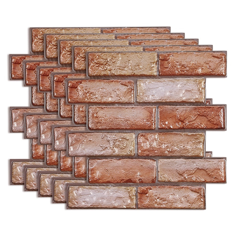 Bril - Pegatina de ladrillo 3D para pared