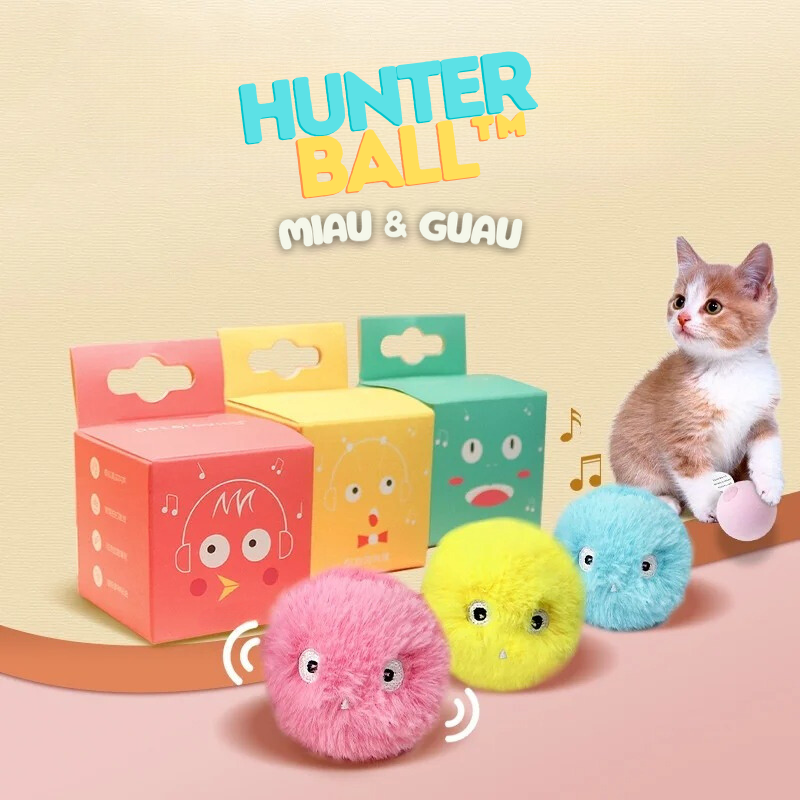 HunterBall™ Juguete Pelota para Gatos