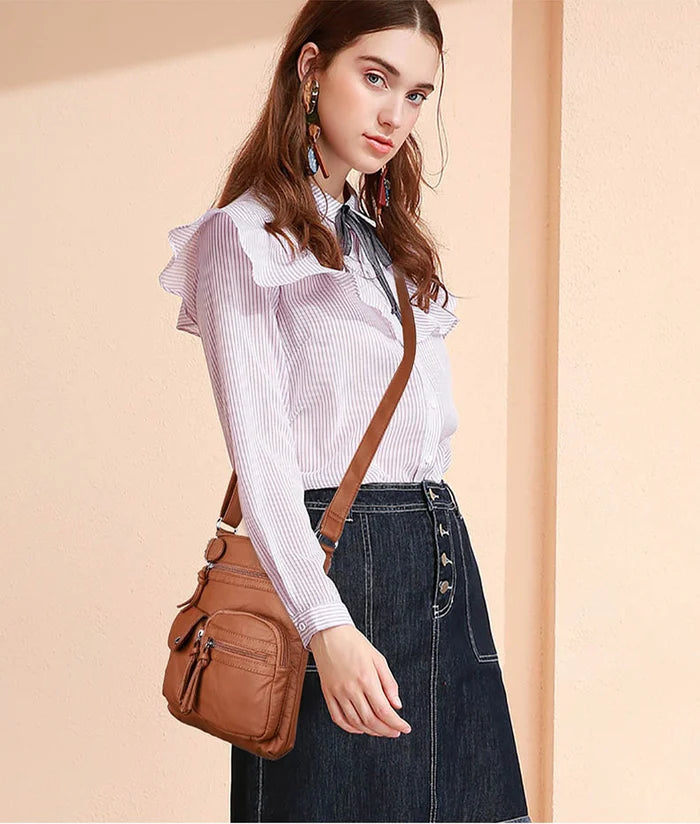 Mubo - Bolso Bandolera Multi Bolsillos