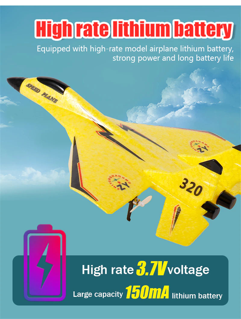 Avión Radiocontrol con Control de Vuelo