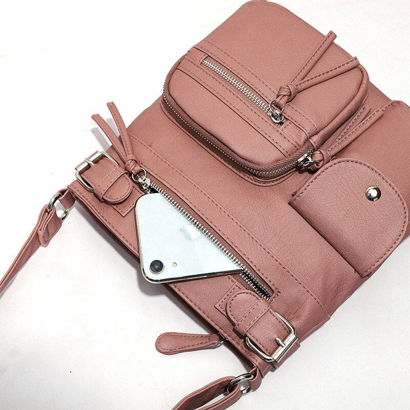 Mubo - Bolso Bandolera Multi Bolsillos