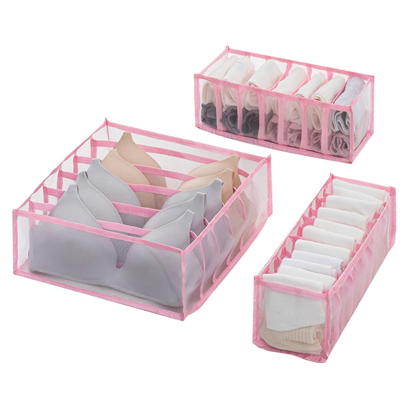 Boxi - Organizador de Ropa Interior Multicelda para Calcetines, Sujetadores, Bufandas, etc.