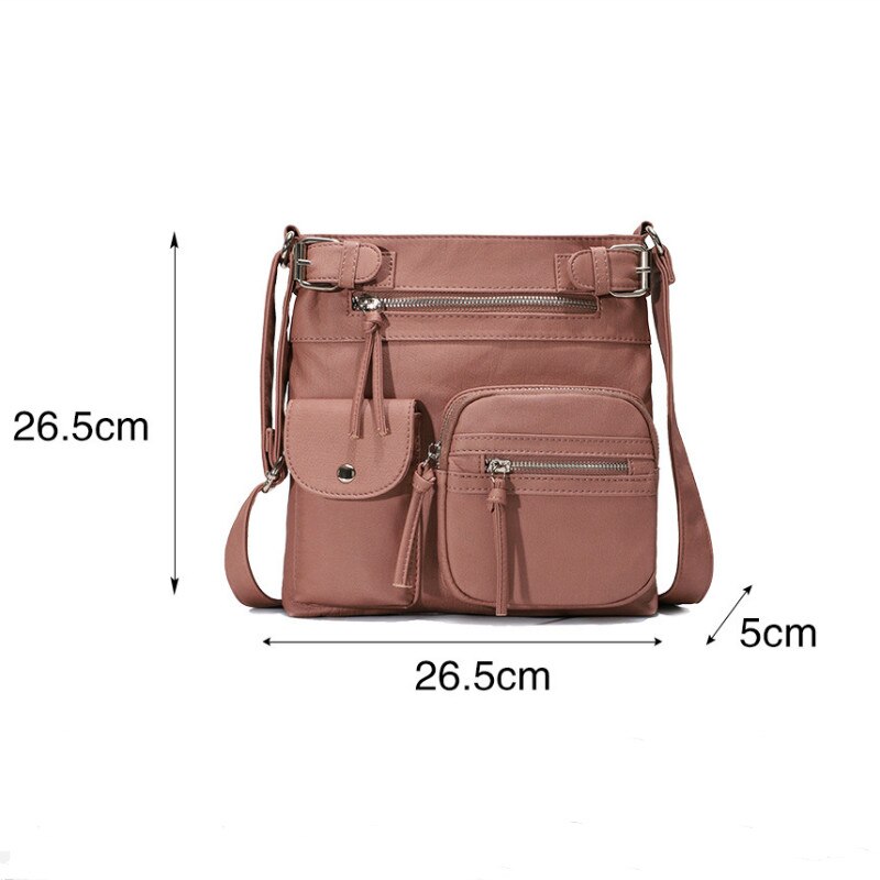 Mubo - Bolso Bandolera Multi Bolsillos