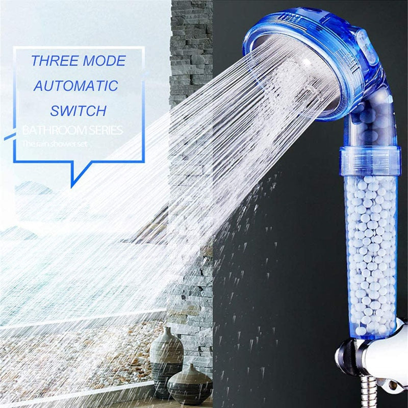 Aldu - Alcachofa de Ducha de Alta Presión con Cabezal de Ahorro de Agua