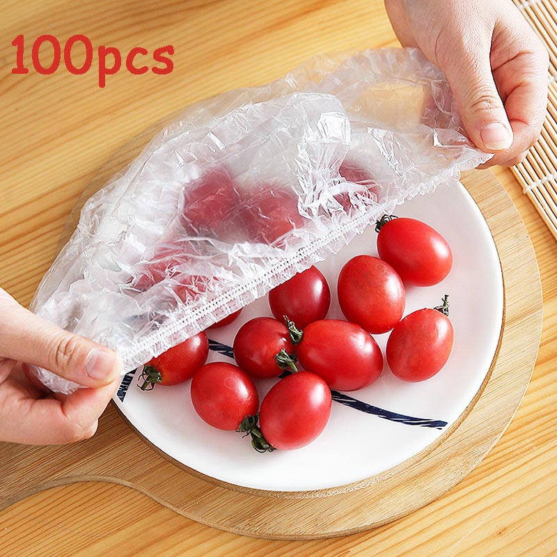 Difu - Envoltorio de plástico desechable para alimentos (100pcs)