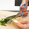 Cuso - Tijera multicapa de acero inoxidable para cocina